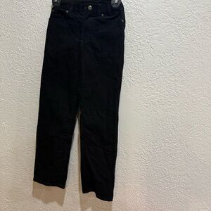 Janie and jack boys size 10 black corduroy pants nwot
